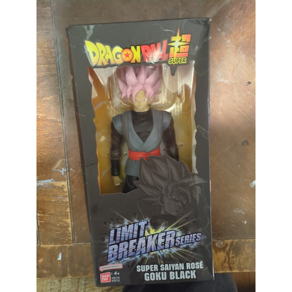 Bandai Dragon Ball Super Limit Breaker 12" Goku Black Rose - Brand New